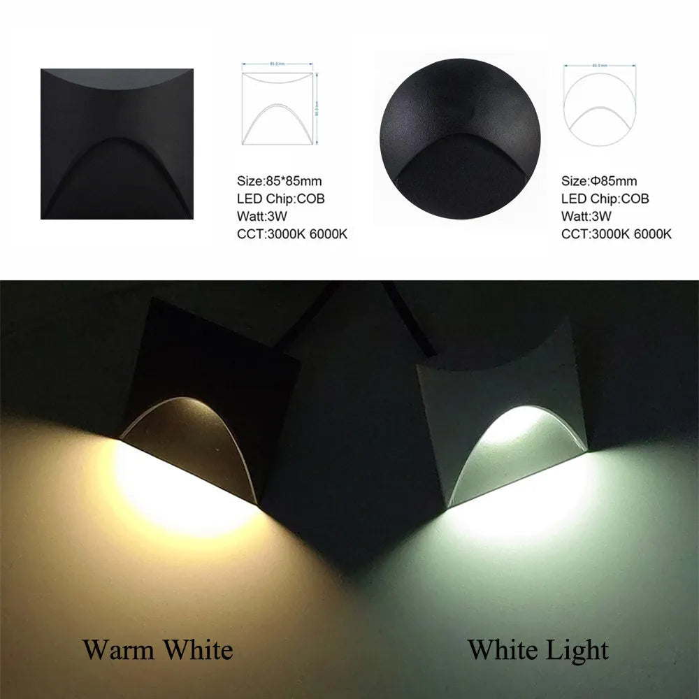 Luminara | Waterproof LED Outdoor Wall Step Light for Pathways 3