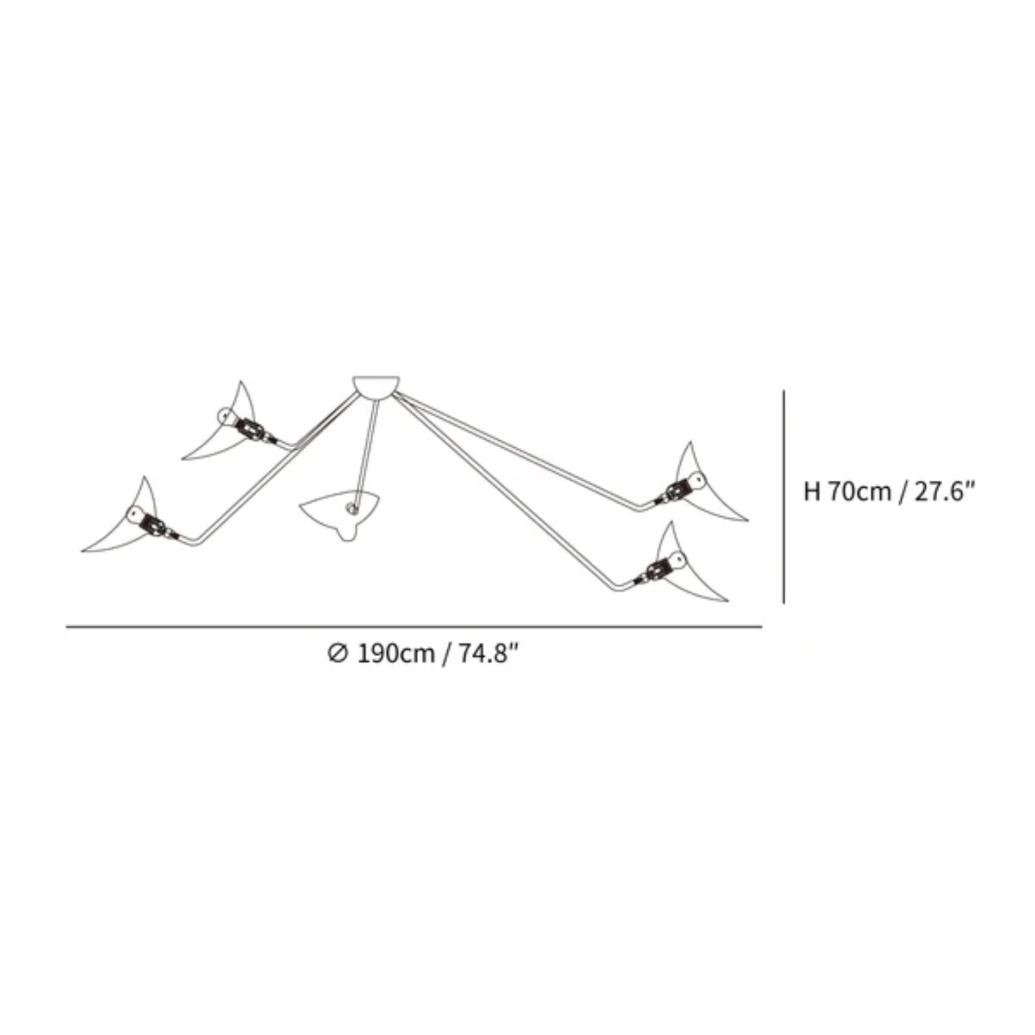 Luminex | Modern Adjustable Industrial LED Ceiling Light Fixture 6