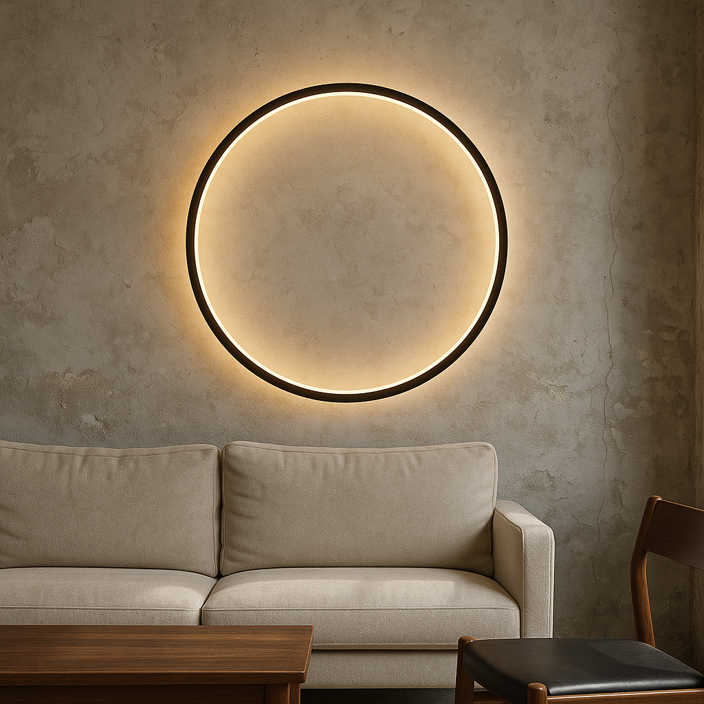 Luminoré | Modern Ring Wall Lamp for Stylish Interiors 4