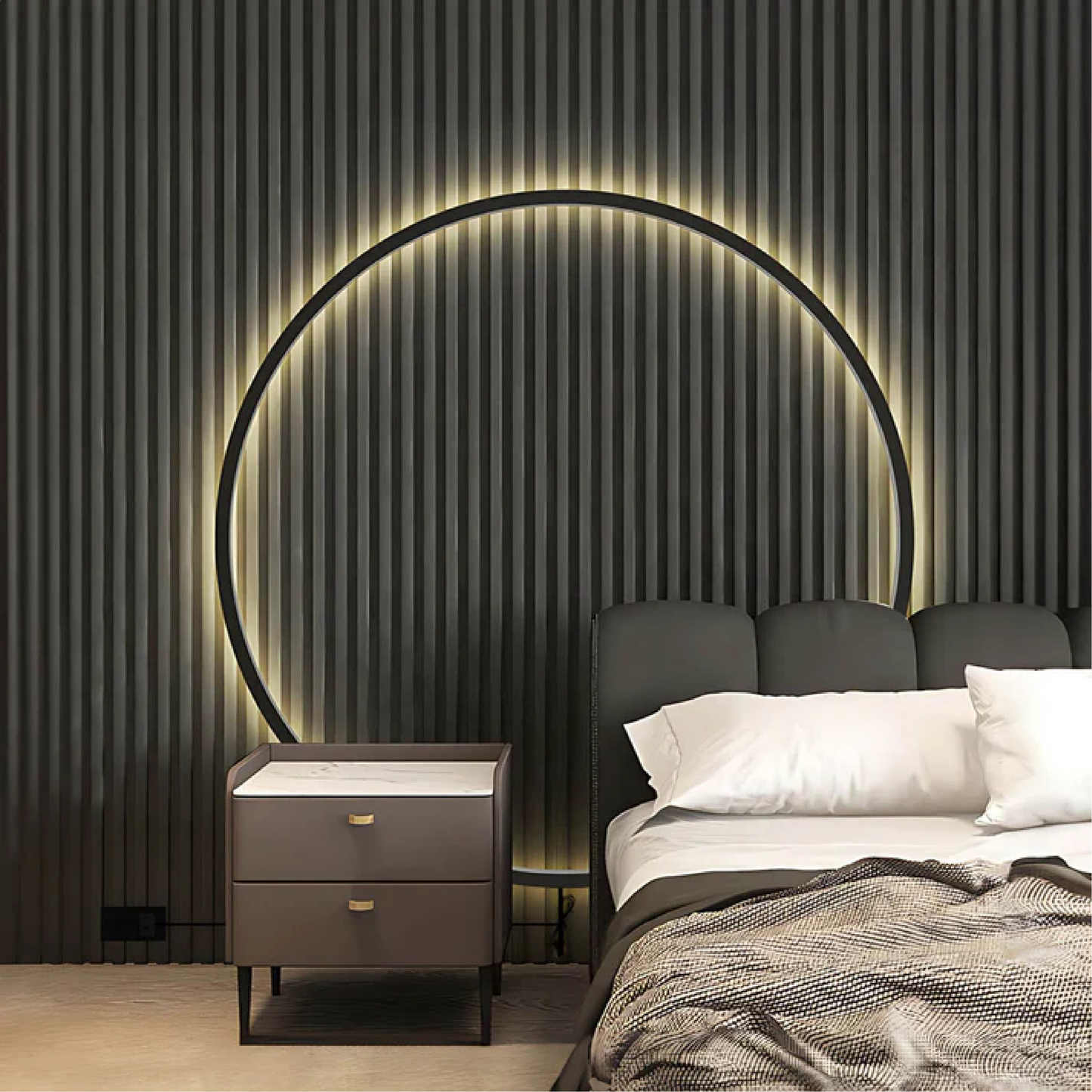 Luminoré | Modern Ring Wall Lamp for Stylish Interiors 6