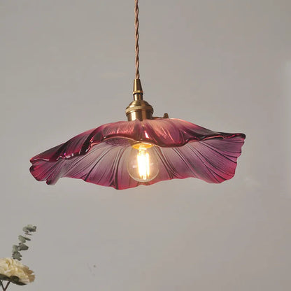 Beautiful Handmade Floral Hanging Lamp