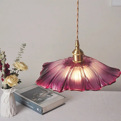 Beautiful Handmade Floral Hanging Lamp
