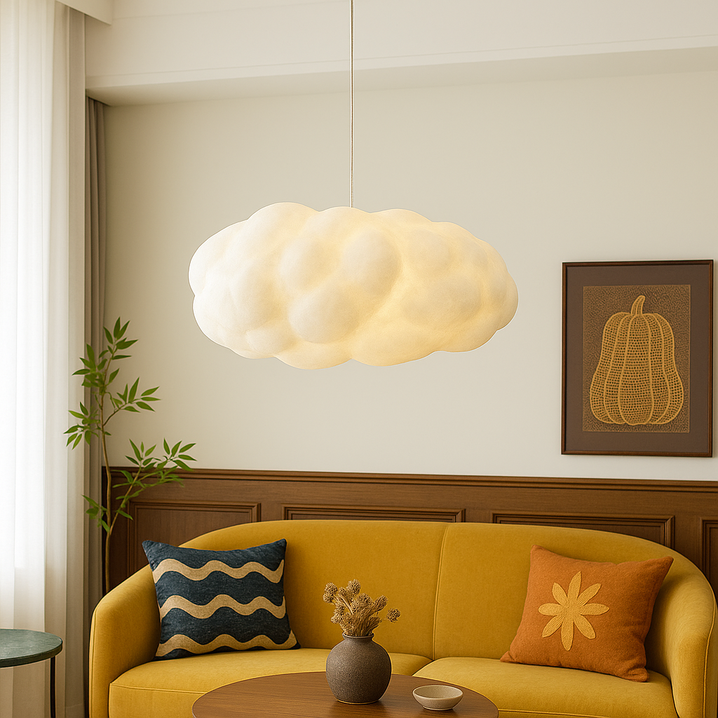 Lumorae | Cloud-Shaped Pendant Lamp with Soft Illumination 1