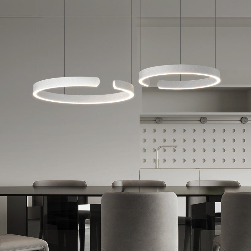Lumoraq | Minimalist Ring Pendant Lamp with Elegant Aesthetics 2