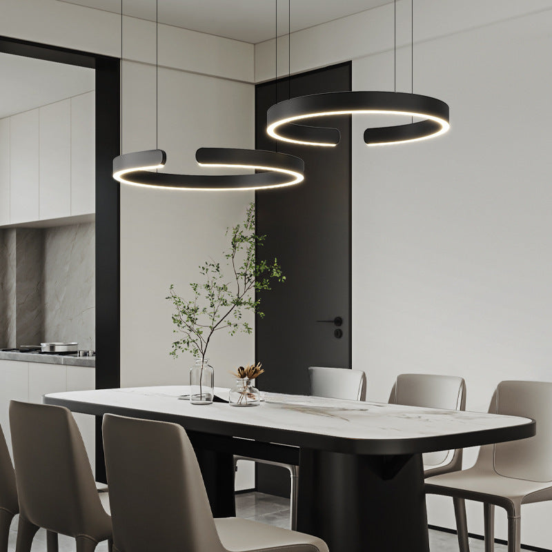 Lumoraq | Minimalist Ring Pendant Lamp with Elegant Aesthetics 4