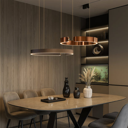 Lumoraq | Minimalist Ring Pendant Lamp with Elegant Aesthetics 6