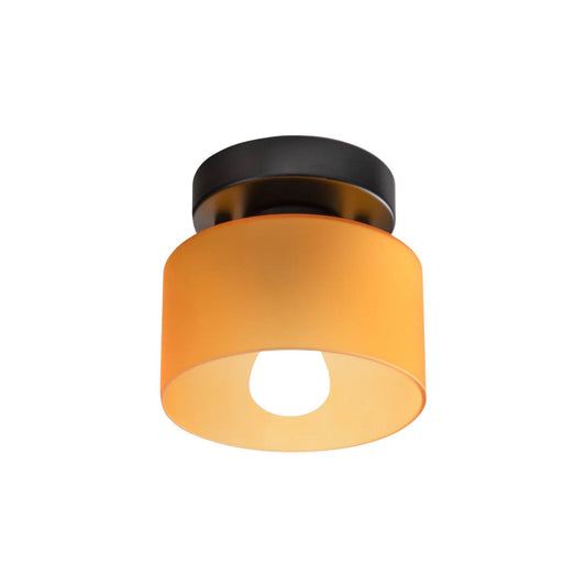 Vintage Style Glass Ceiling Light Fixture - Lusomart