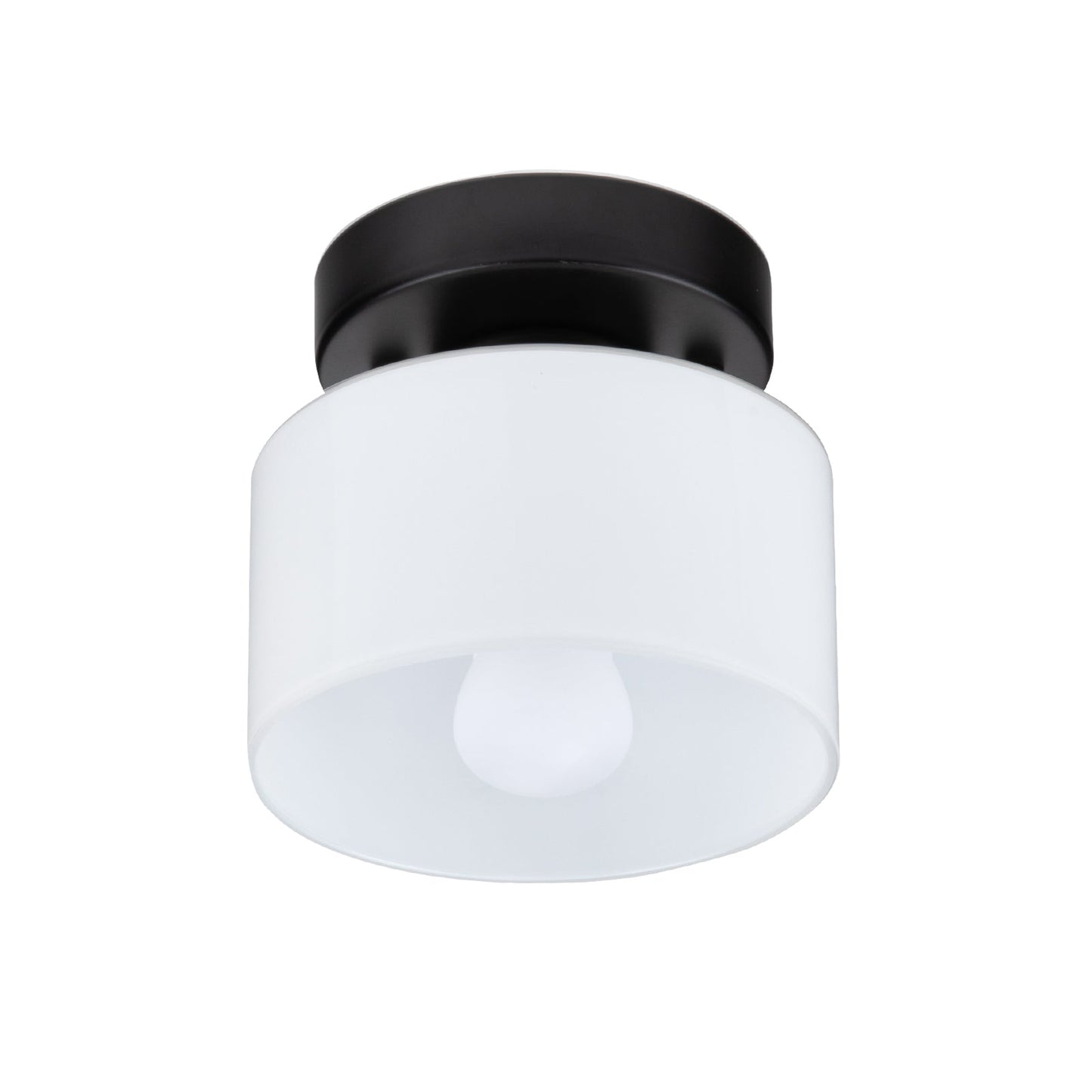 Lumosphere | Charming Retro Glass Flush Mount Ceiling Light Fixture 10
