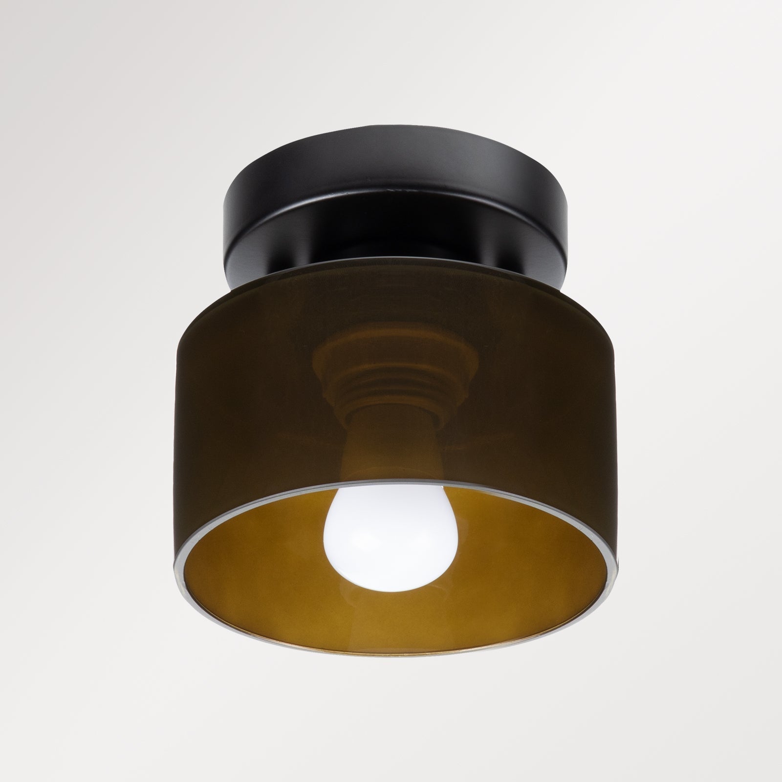 Lumosphere | Charming Retro Glass Flush Mount Ceiling Light Fixture 11