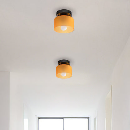 Lumosphere | Charming Retro Glass Flush Mount Ceiling Light Fixture 4