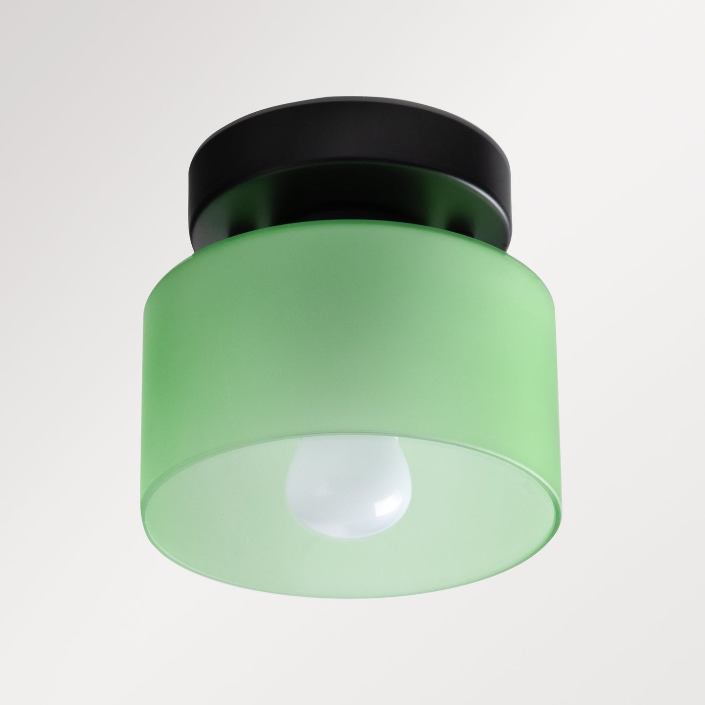 Lumosphere | Charming Retro Glass Flush Mount Ceiling Light Fixture 9