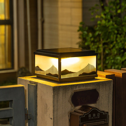 Lumosphere | Elegant Solar Powered Outdoor Garden Post Light 2