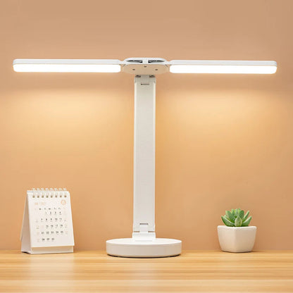 Compact Rechargeable Desk Lamp with Adjustable Brightness - Lusomart