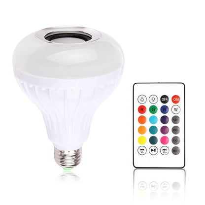 Colorful Wireless LED Sound Speaker Lamp - Lusomart