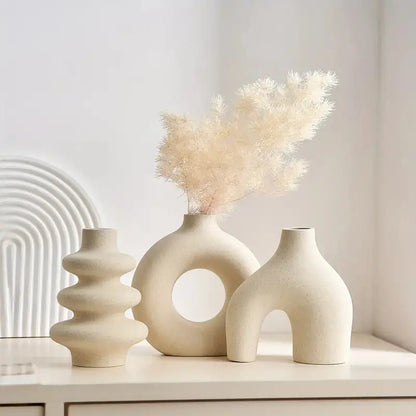 Rustic Chic Decorative Vase Set - Lusomart