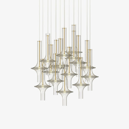 LunaGlass | Elegant Modern Adjustable LED Kitchen Pendant Lighting 2