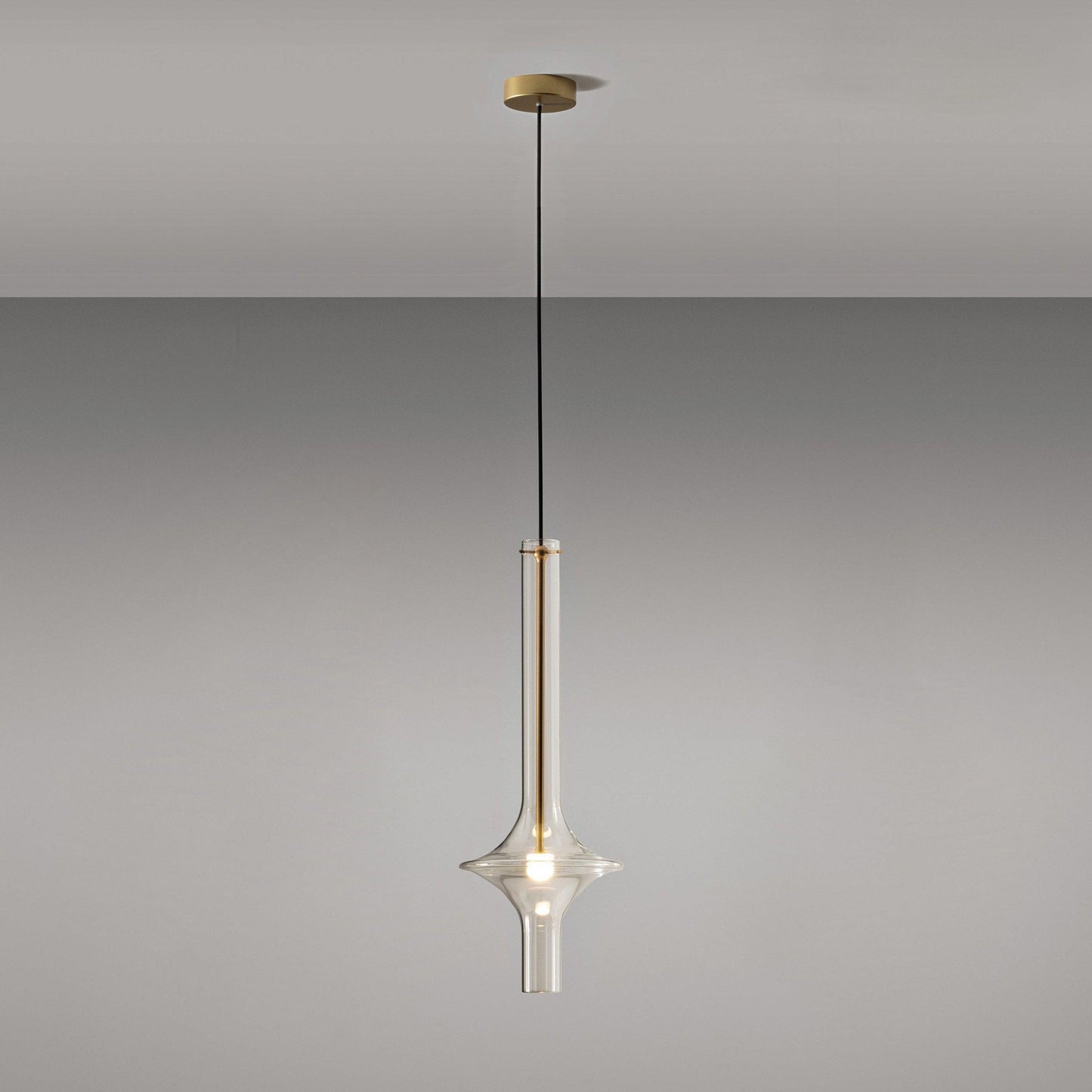LunaGlass | Elegant Modern Adjustable LED Kitchen Pendant Lighting 8