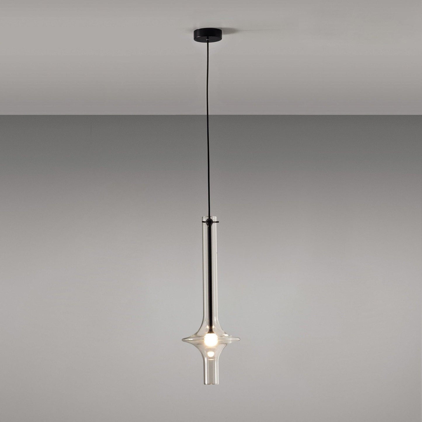 LunaGlass | Elegant Modern Adjustable LED Kitchen Pendant Lighting 9