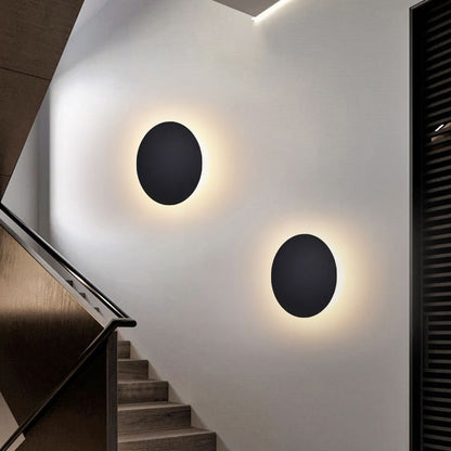 Soft Round LED Bedroom Wall Light - Lusomart