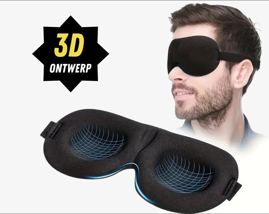 LunaShade | Comfortable Ergonomic Sleep Mask for Deep Rest 2