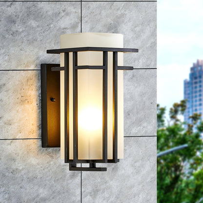 Vintage Asian Inspired Garden Lamp