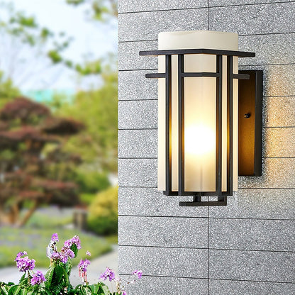 Vintage Asian Inspired Garden Lamp