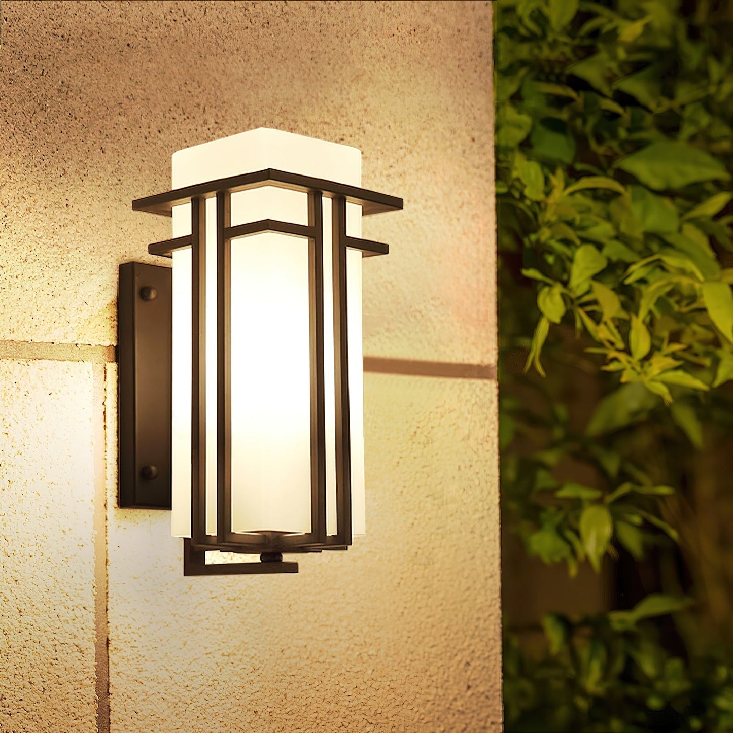 Vintage Asian Inspired Garden Lamp