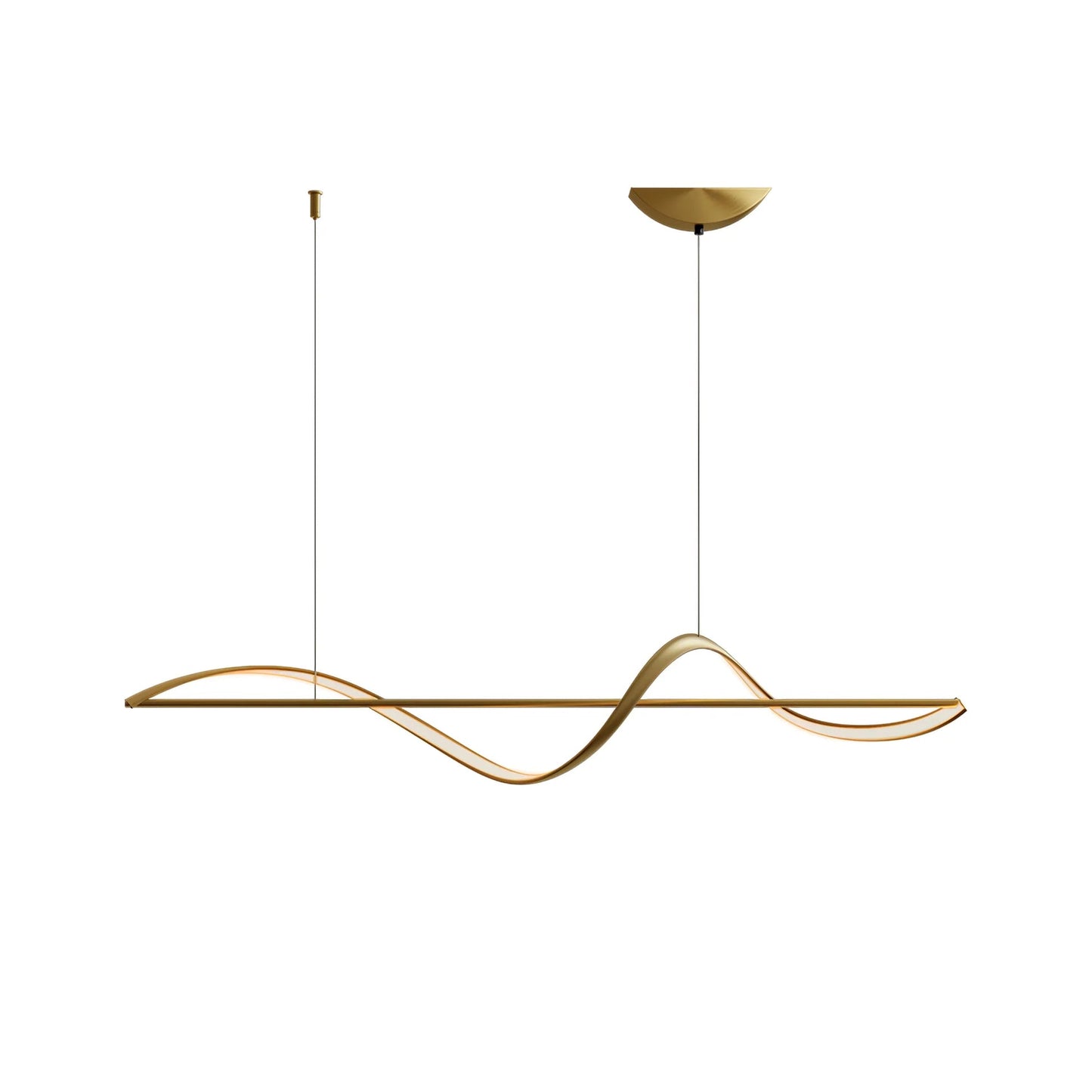 Sleek Modern Linear LED Hanging Light - Lusomart