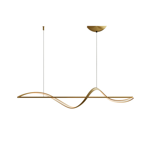 Sleek Modern Linear LED Hanging Light - Lusomart