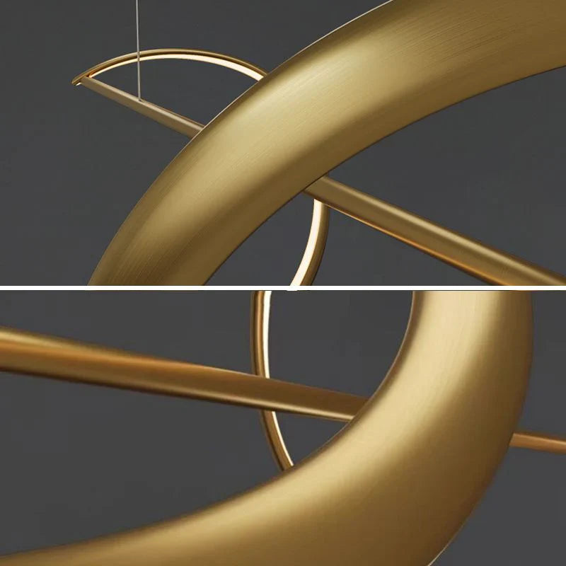 Sleek Modern Linear LED Hanging Light