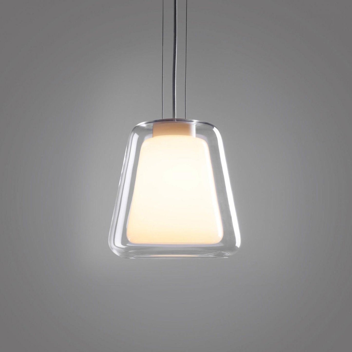 Modern Dual Glass Hanging Light