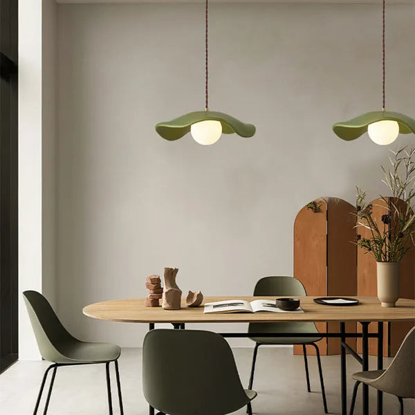 Unique Handmade Curved Pendant Lamp