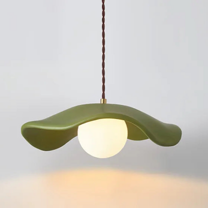 Unique Handmade Curved Pendant Lamp - Lusomart