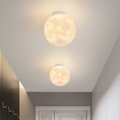 Lunara | Enchanting Modern Moon Design Ceiling Light Fixture for Dining Room 2