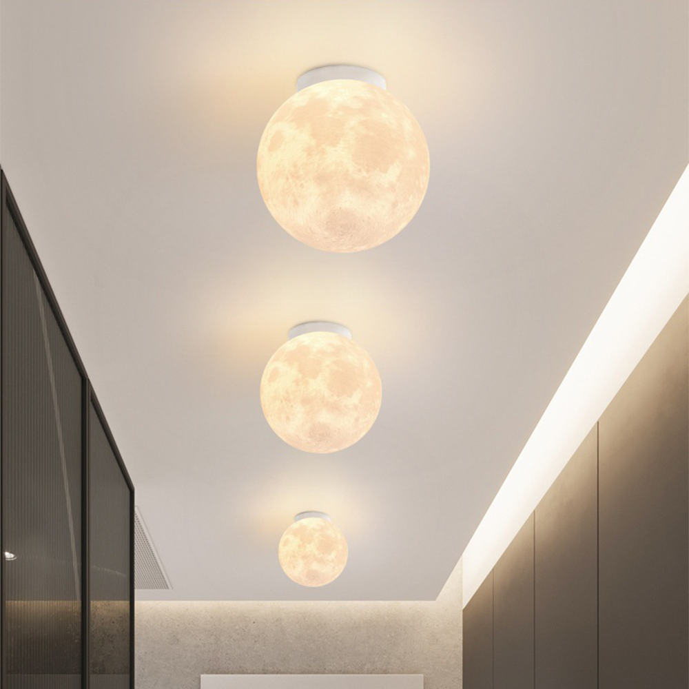Lunara | Enchanting Modern Moon Design Ceiling Light Fixture for Dining Room 3