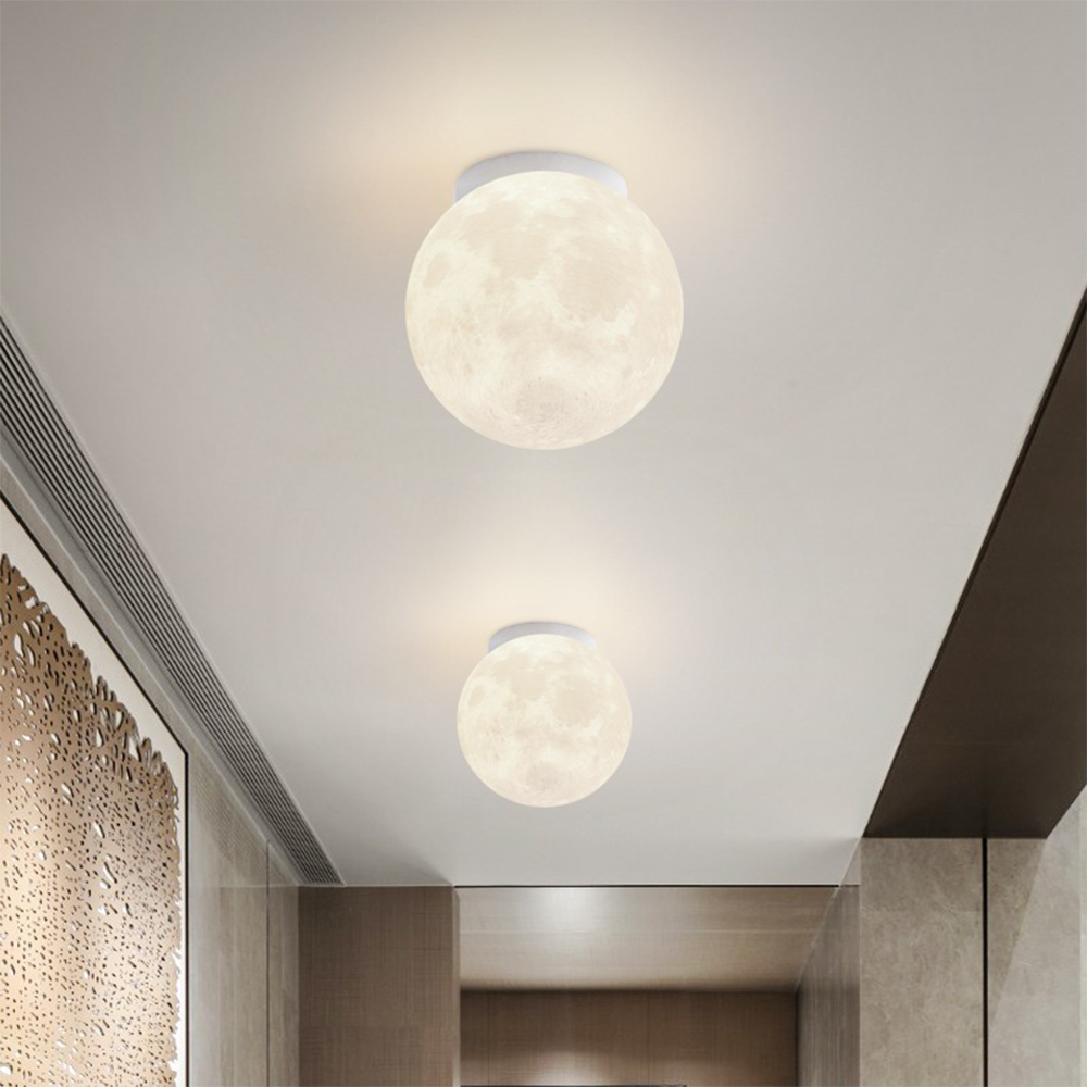 Lunara | Enchanting Modern Moon Design Ceiling Light Fixture for Dining Room 4