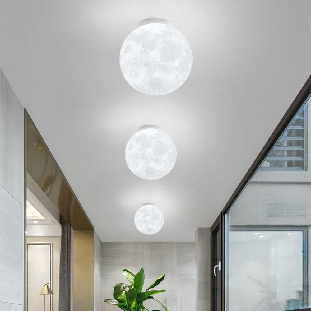 Lunara | Enchanting Modern Moon Design Ceiling Light Fixture for Dining Room 5