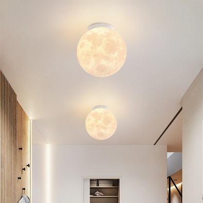 Lunara | Enchanting Modern Moon Design Ceiling Light Fixture for Dining Room 7