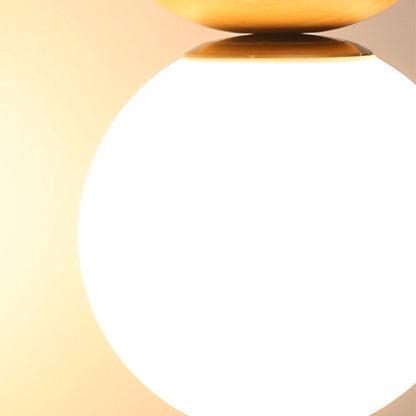 Lunara | Modern Elegant Flush Mount Ceiling Light with Wooden Accent 5