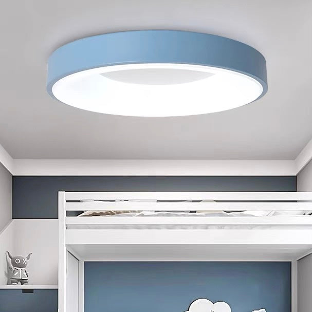 Lunara | Modern Minimalist Round LED Flush Mount Ceiling Light Fixture 12