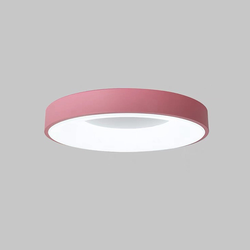 Lunara | Modern Minimalist Round LED Flush Mount Ceiling Light Fixture 14