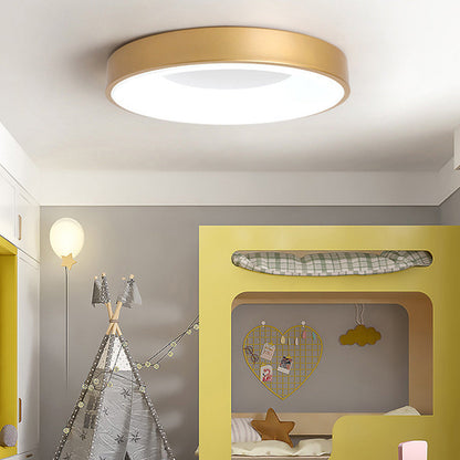 Lunara | Modern Minimalist Round LED Flush Mount Ceiling Light Fixture 15