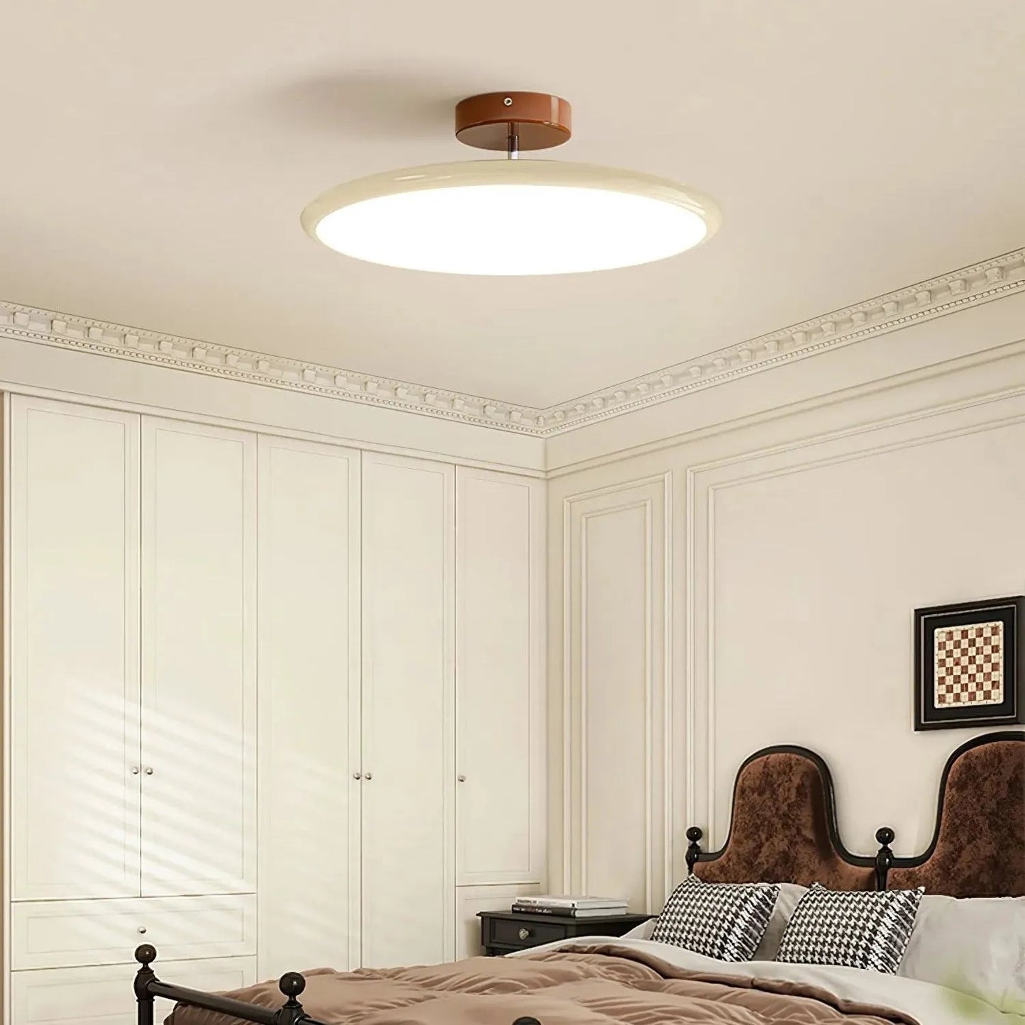 Lunara | Modern Sleek Round LED Ceiling Light Fixture for Elegant Spaces 2