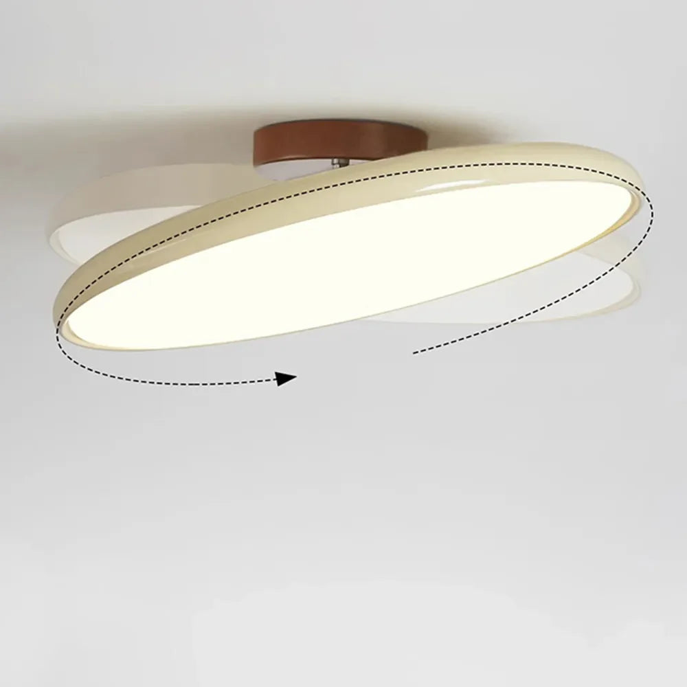 Lunara | Modern Sleek Round LED Ceiling Light Fixture for Elegant Spaces 6