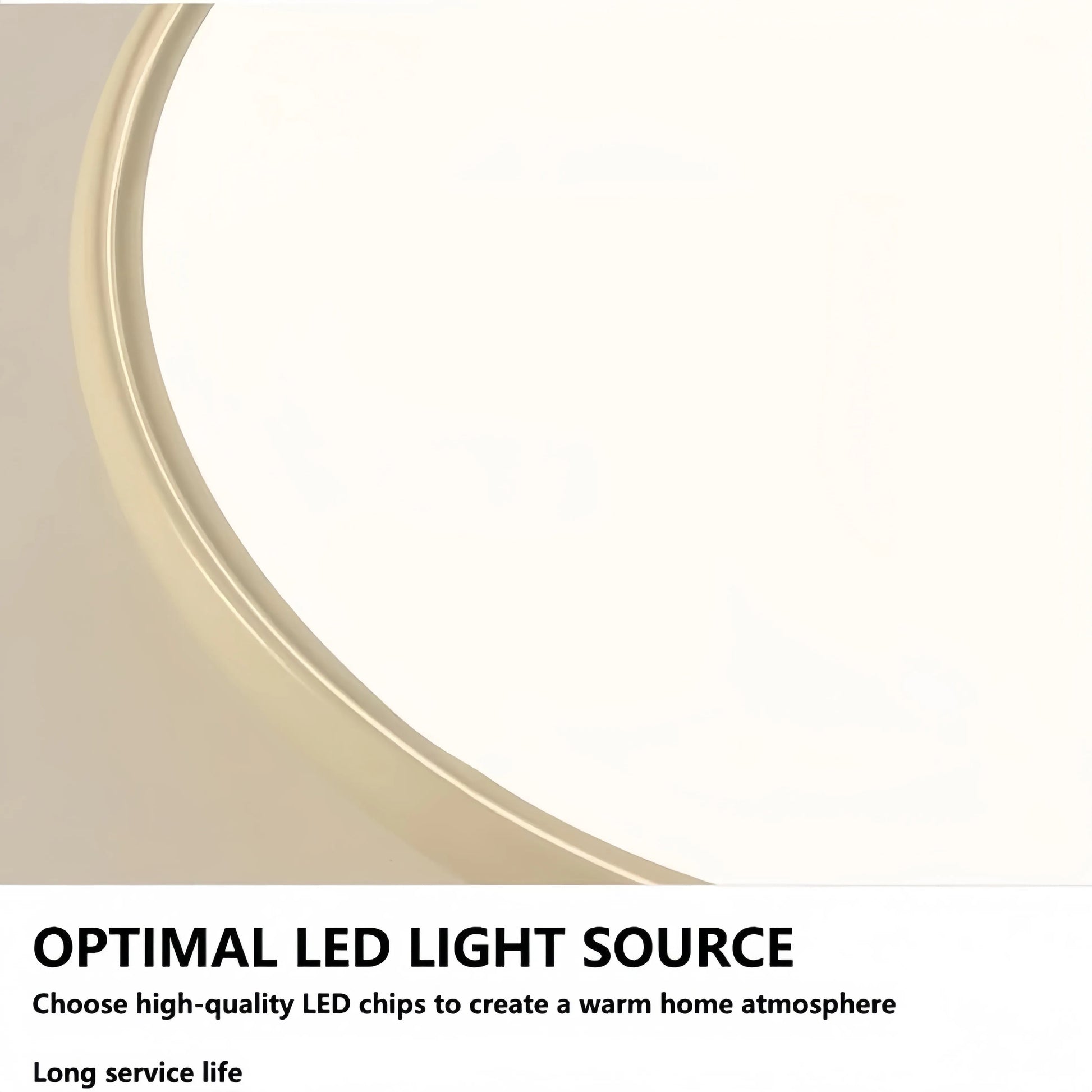 Lunara | Modern Sleek Round LED Ceiling Light Fixture for Elegant Spaces 8