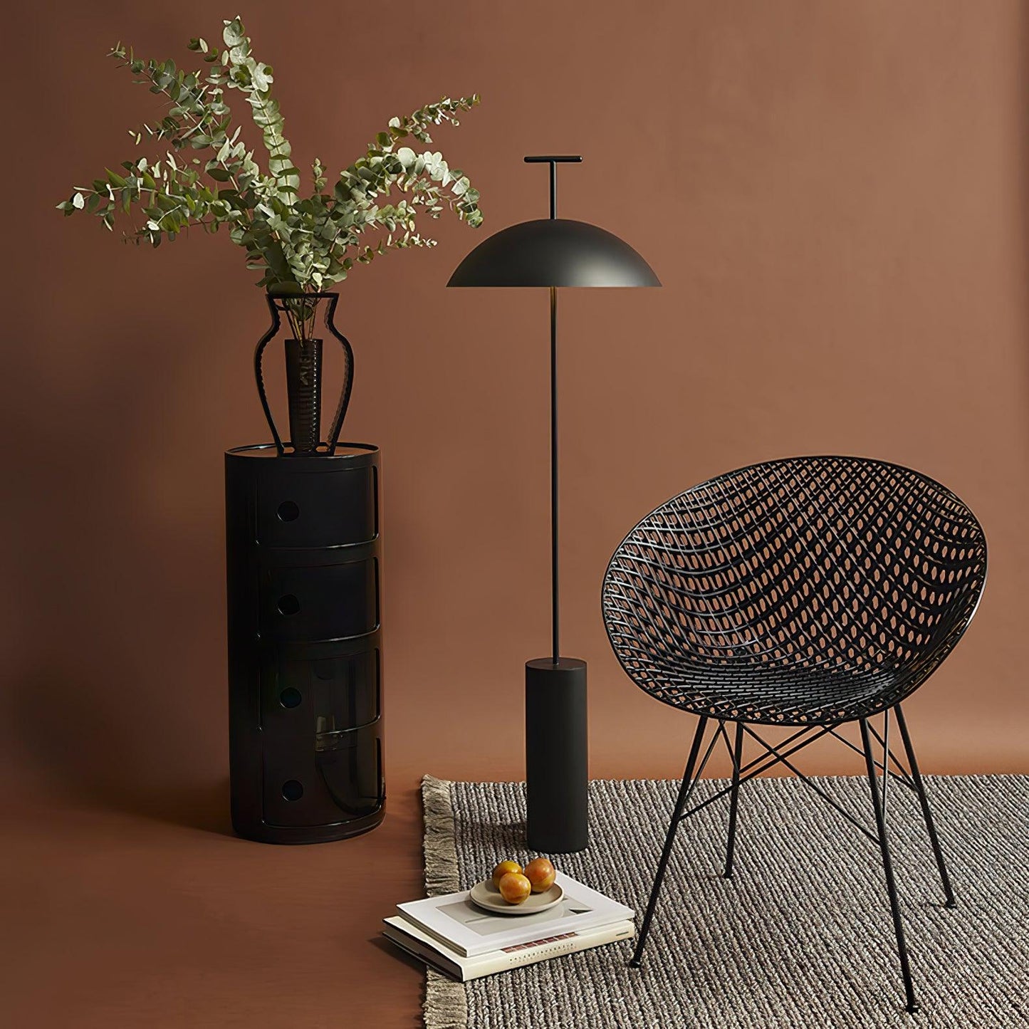 Lunara | Sleek Modern Dome-Shaped Floor Lamp for Ambient Lighting 8