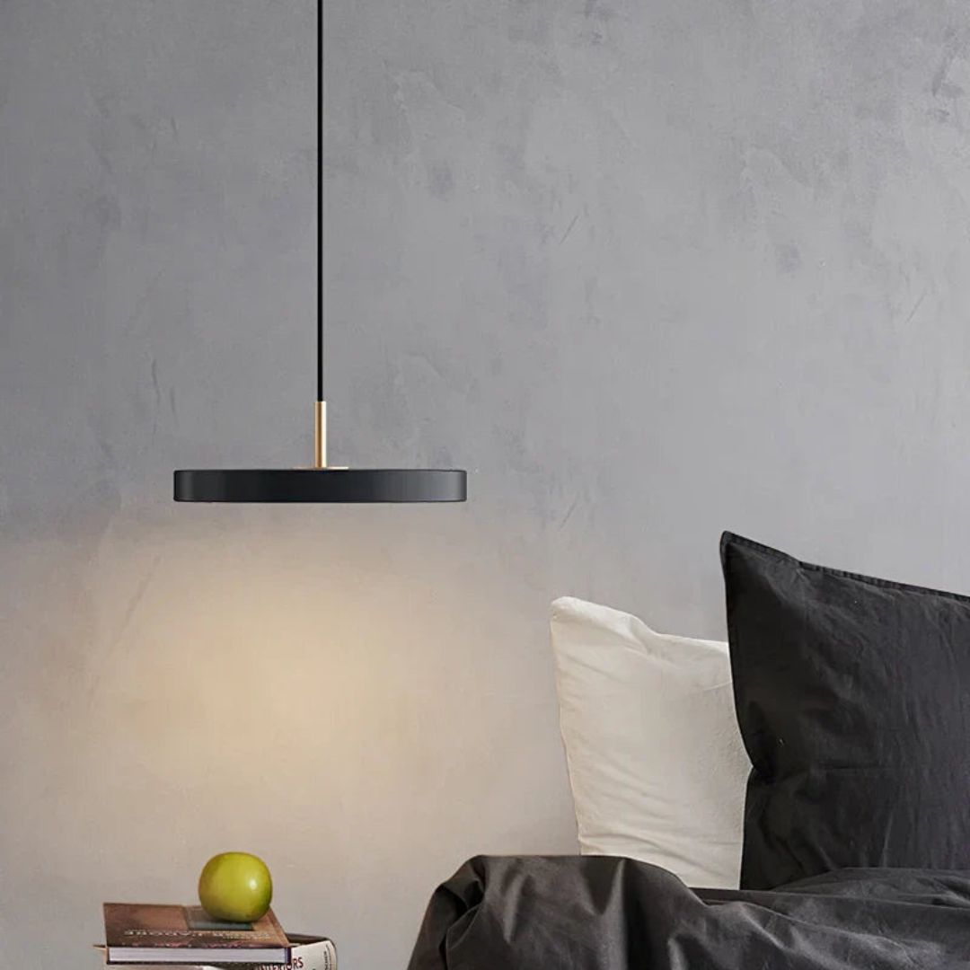 Lunara | Sleek Modern Minimalist Round Ceiling Light Fixture 4
