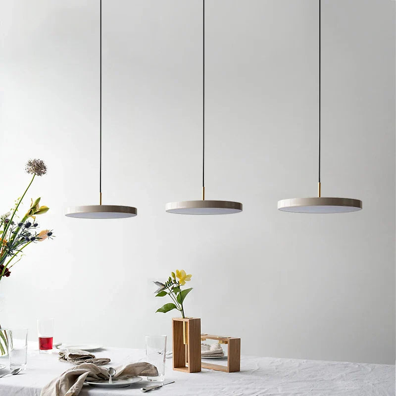 Lunara | Sleek Modern Minimalist Round Ceiling Light Fixture 5