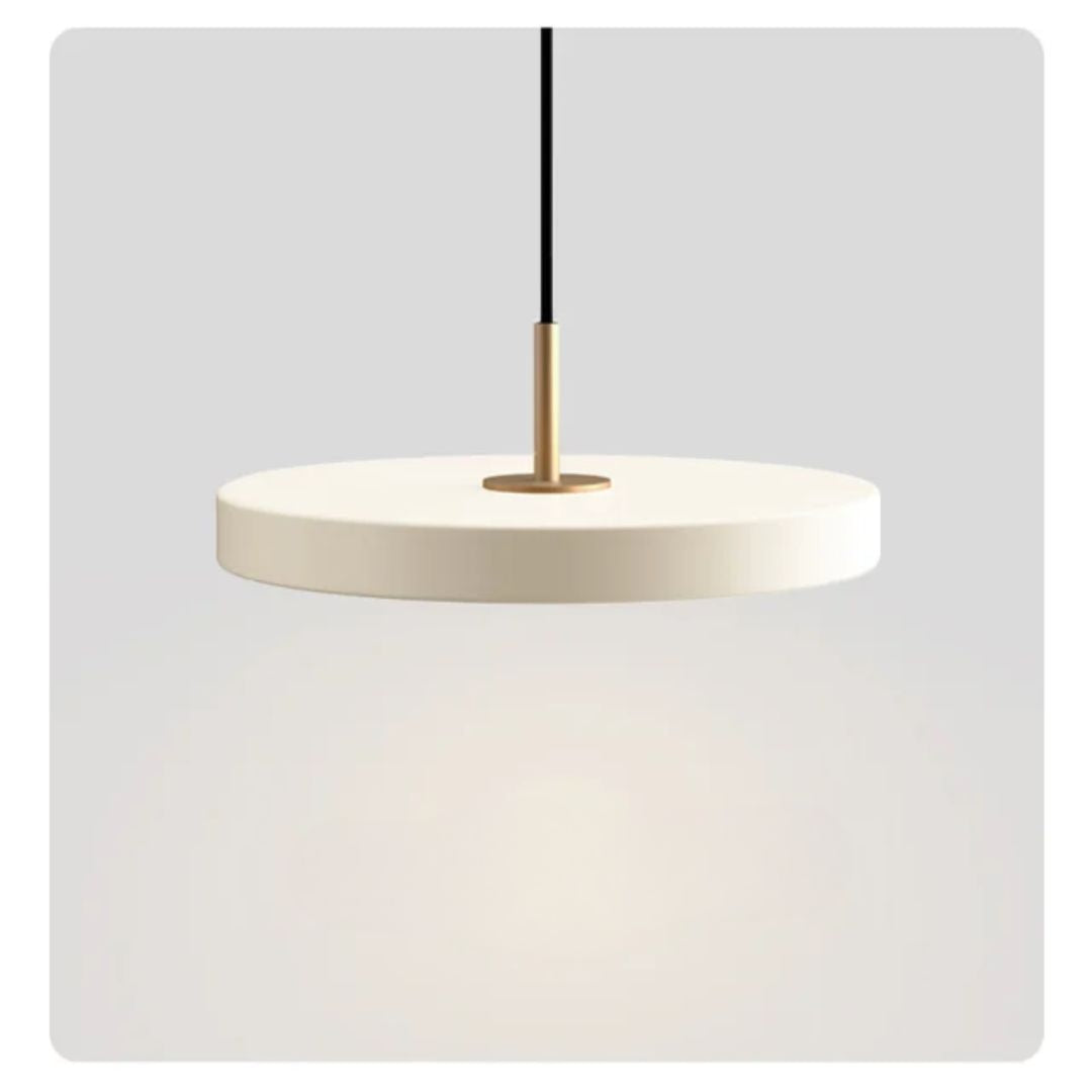 Lunara | Sleek Modern Minimalist Round Ceiling Light Fixture 8