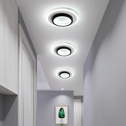 Lunara | Sleek Modern Round LED Ceiling Lamp for Cozy Interiors 3